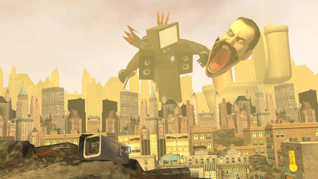 Merge Toilet Monster Game  Screenshot