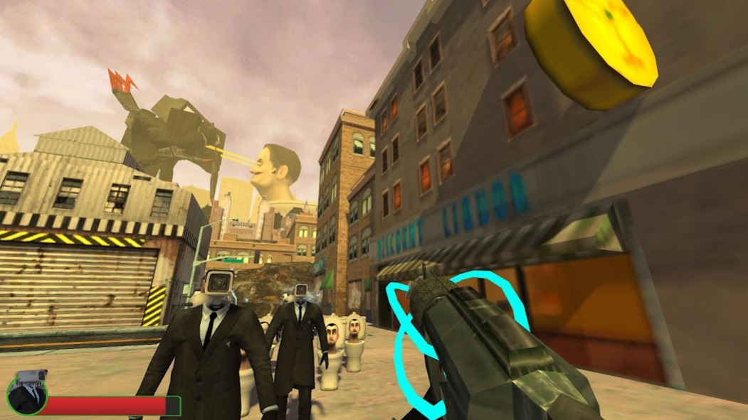 Merge Toilet Monster Game  Screenshot