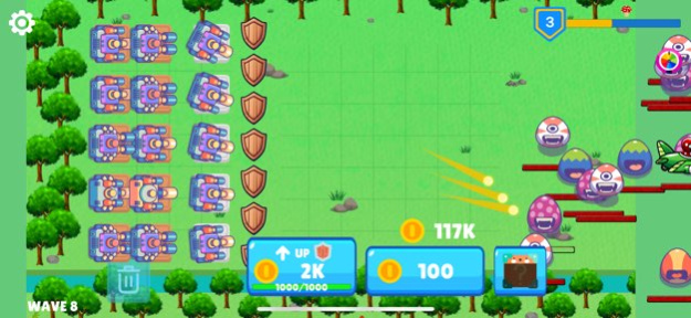 Merge Turret: Monster Defense 1.0.1 Screenshot