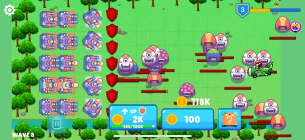 Merge Turret: Monster Defense 1.0.1 Screenshot