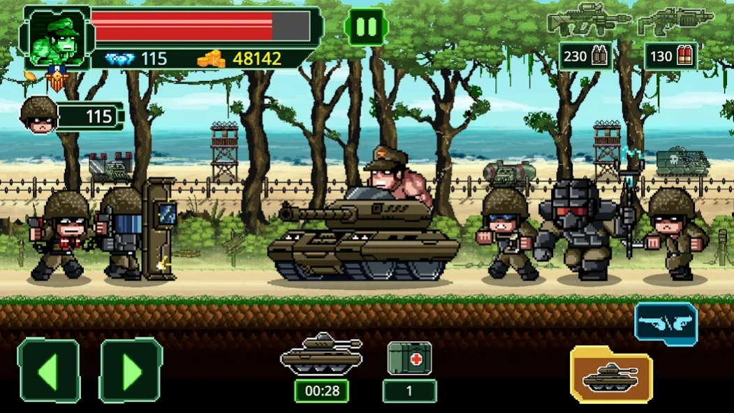 Metal Guns Fury : beat em up 19 Screenshot