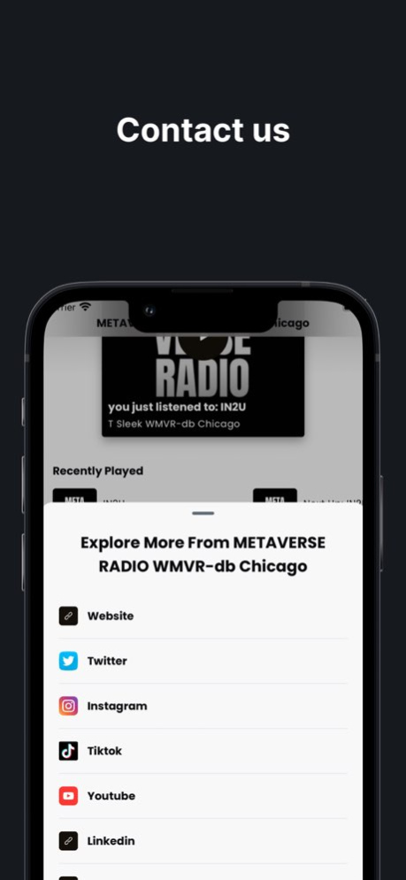 METAVERSE RADIO 24.4.33 Screenshot