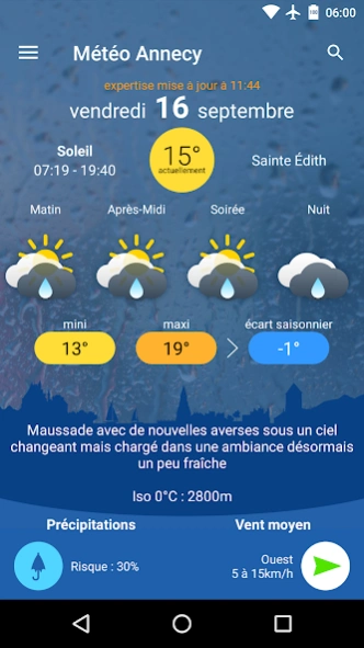 Météo Annecy  Screenshot