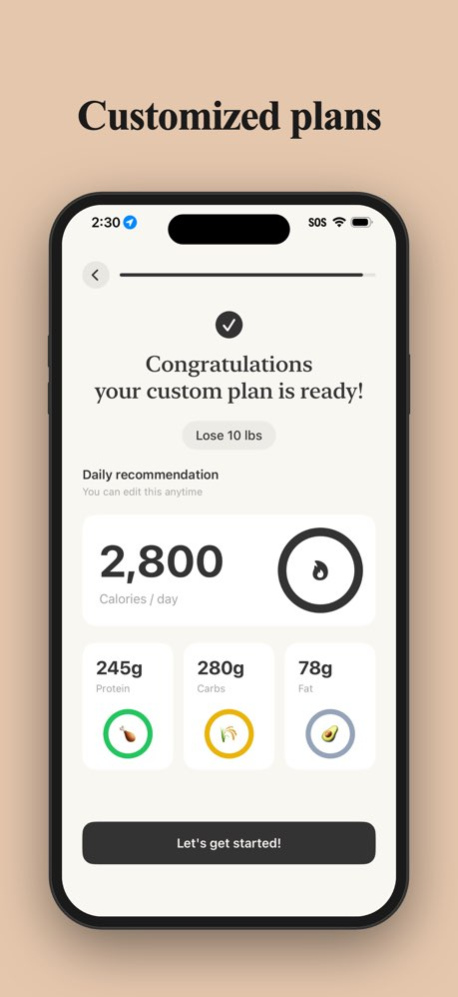 Method Nutrition 1.11 Screenshot
