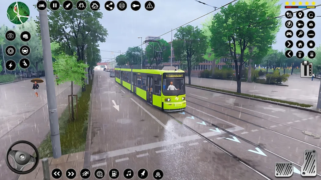 Driving simulator Bus Games 1.21 Screenshot