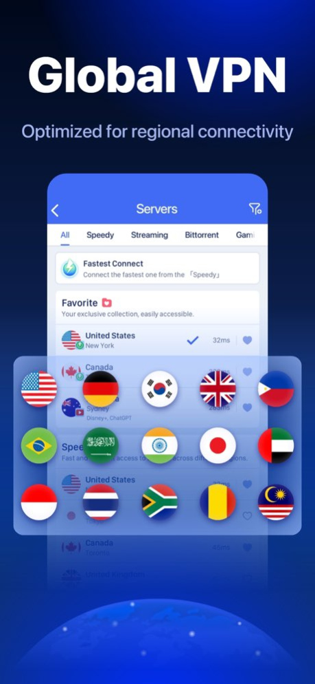 MetroVPN: Fast & Private VPN 3.3.3 Screenshot