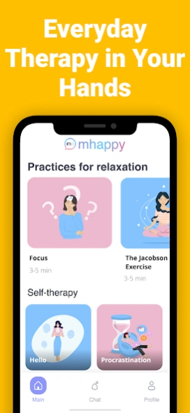 MHappy: Anxiety Mental Therapy 1.10.2 Screenshot