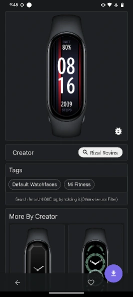 Mi Band 8 Watch Faces 1.0.4 Screenshot