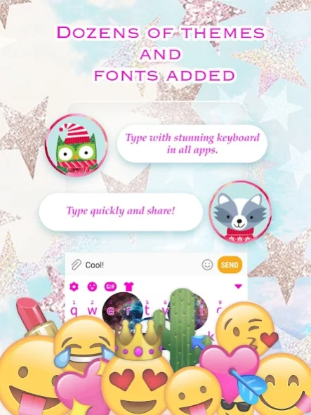 Micky Mouse Emoji Keyboard The 1.0 Screenshot