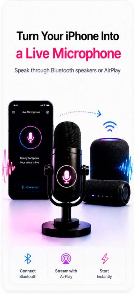 Microphone app Bluetooth Live 4.2 Screenshot
