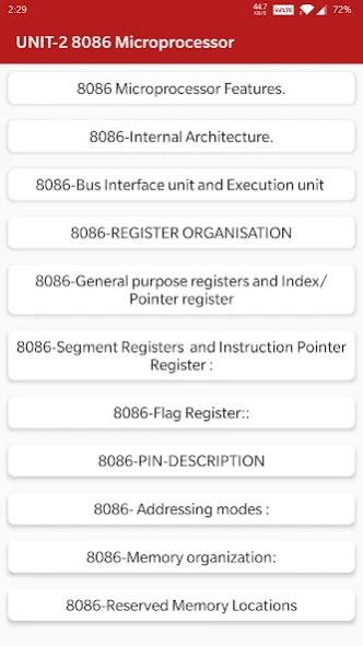 Microprocessor And Interfacing  Screenshot