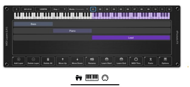 MIDI Layers 1.09 Screenshot