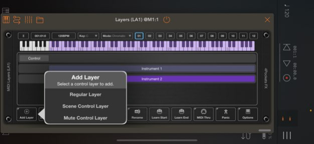 MIDI Layers 1.09 Screenshot