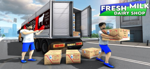 Milk Transporter Truck Sim  Screenshot