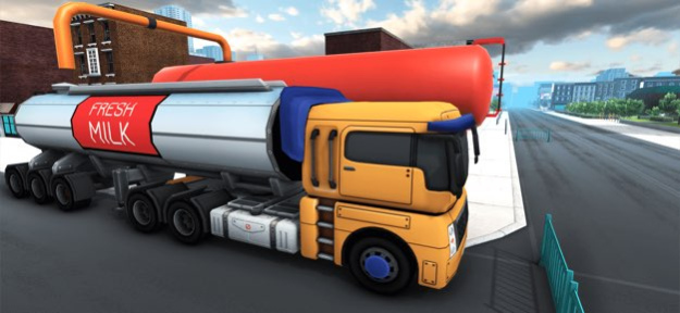 Milk Transporter Truck Sim  Screenshot