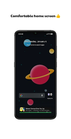 Milky Launcher Pro  Screenshot
