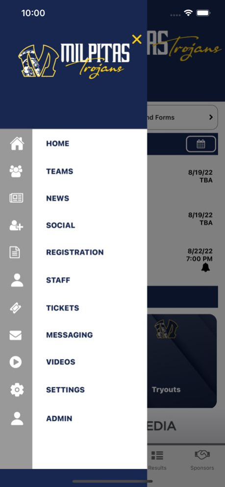 Milpitas Trojans Athletics 1.2.0 Screenshot