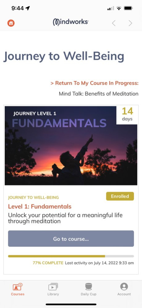 Mindworks: Guided Meditation 2.0.1 Screenshot