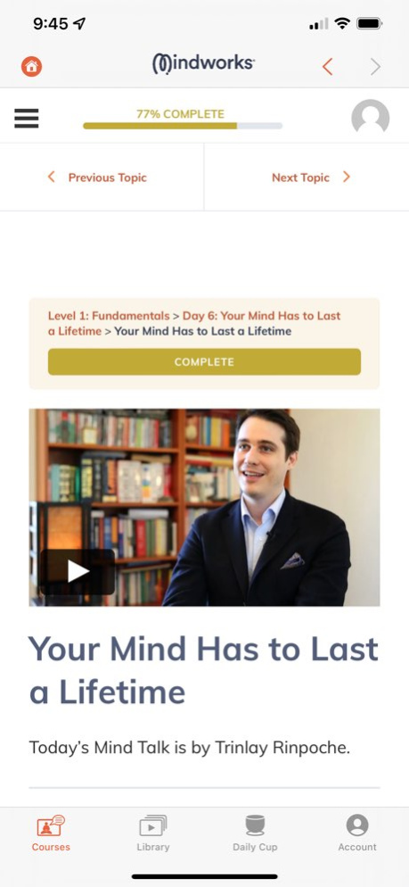 Mindworks: Guided Meditation 2.0.1 Screenshot