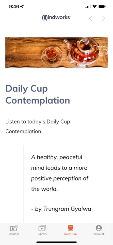 Mindworks: Guided Meditation 2.0.1 Screenshot