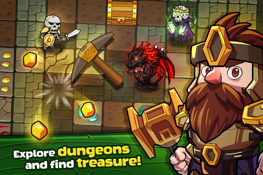 Mine Quest: Battle Dungeon RPG 1.2.56 Screenshot