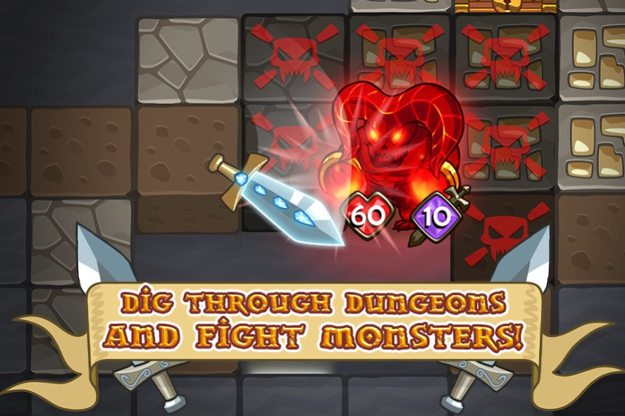 Mine Quest: Battle Dungeon RPG 1.2.56 Screenshot