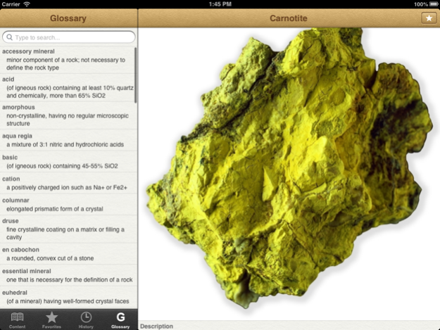 Minerals & Gemstones 2.2 Screenshot