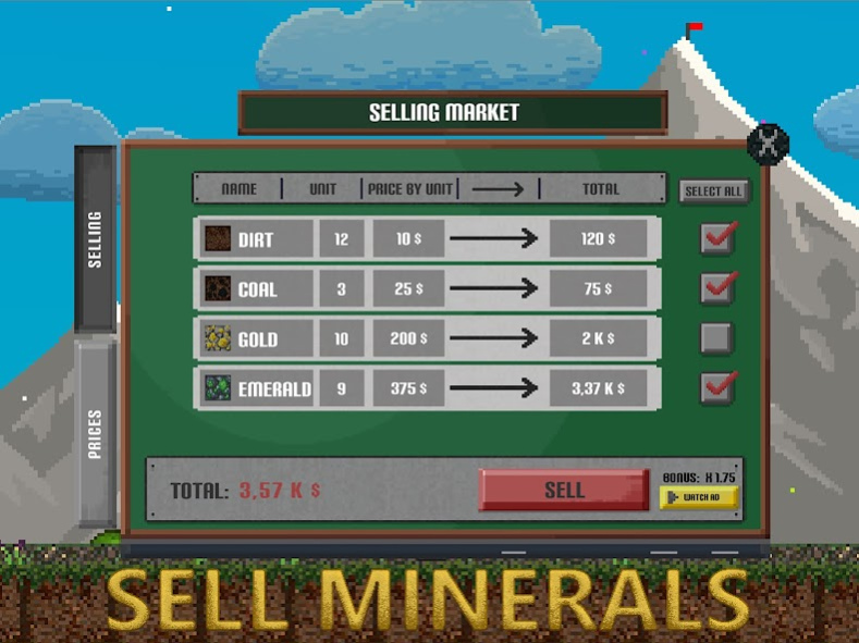 Mini Mining 1.0 Screenshot