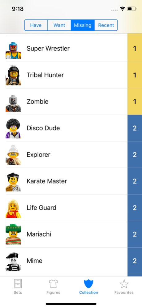Minifig Collector 1.0.45 Screenshot