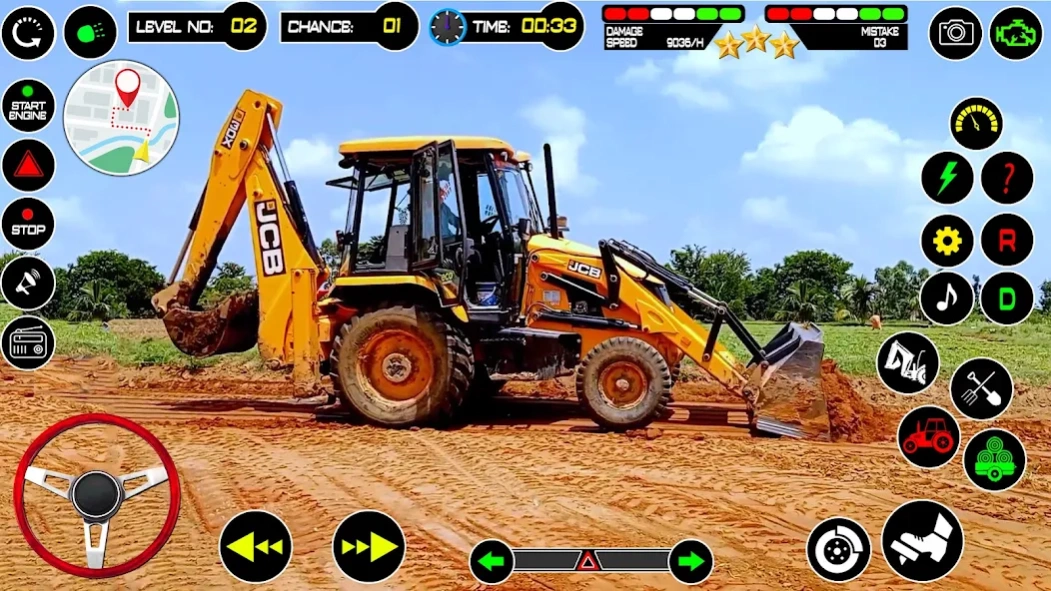 Real Construction Game - JCB 0.6 Screenshot