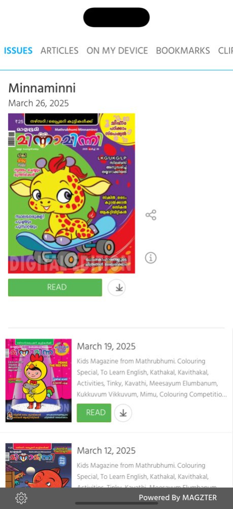 Minnaminni Magazine 8.4.20 Screenshot