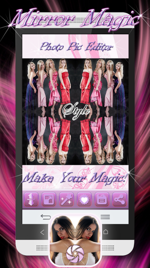 Mirror Magic Photo Pic Editor 4.0 Screenshot