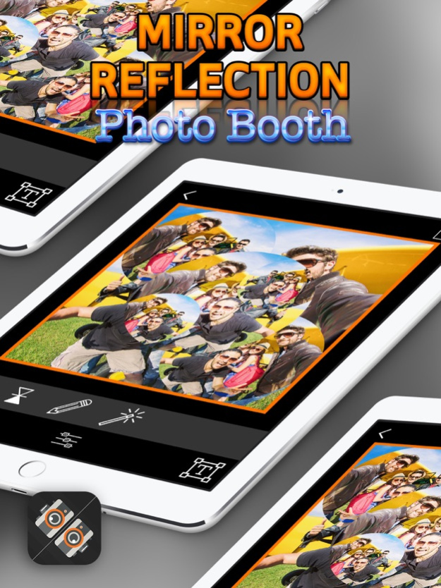 Mirror Reflection Photo Booth – Light and Water Reflect Effect.s to Clone Yourself in Pics 1.0 Screenshot