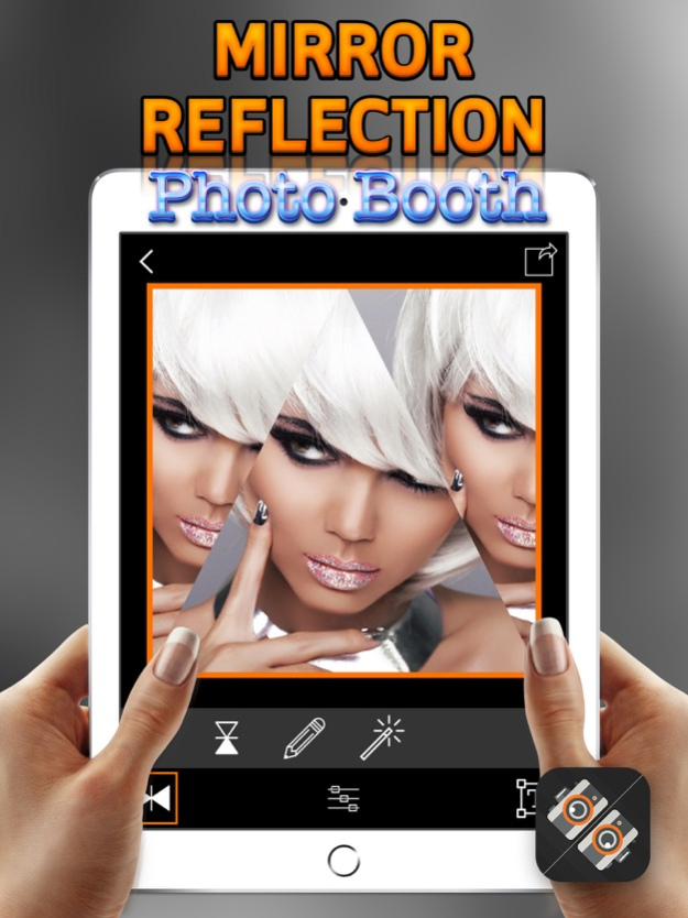 Mirror Reflection Photo Booth – Light and Water Reflect Effect.s to Clone Yourself in Pics 1.0 Screenshot