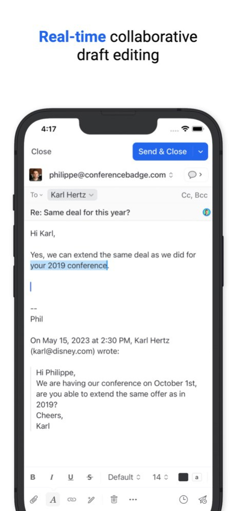 Missive - Email, Chat & Tasks 11.36.1 Screenshot