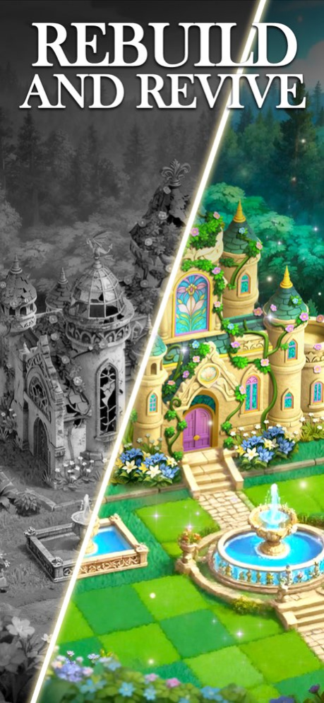 Mistfall Match: Design & Blast 1.2.5 Screenshot