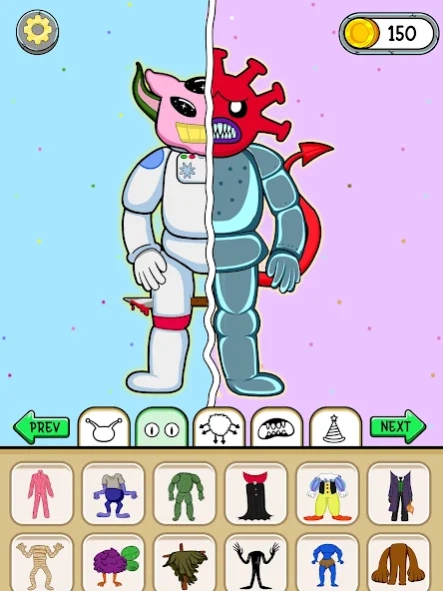 Mix Monster Makeover Game 1.6 Screenshot