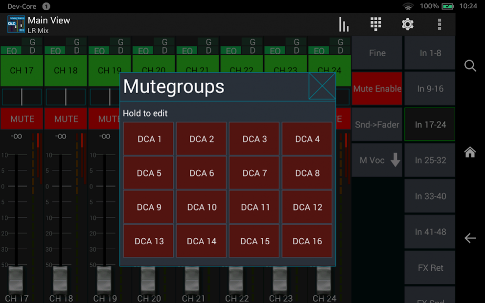Mixing Station GLD Pro 1.3.1 UI shots 4
