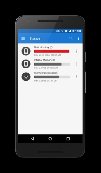 MK Explorer (File manager) 2.5.4 Screenshot