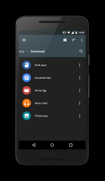 MK Explorer (File manager) 2.5.4 Screenshot