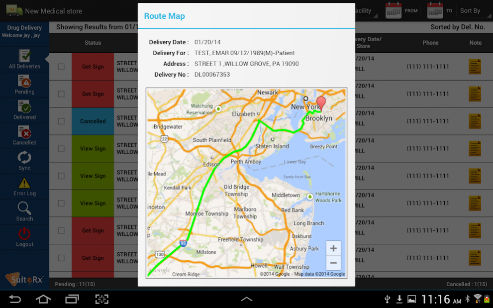 Mobile Delivery 10.0.2 Screenshot