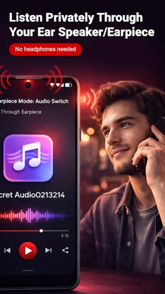 Earpiece Mode: Audio Switch  Screenshot
