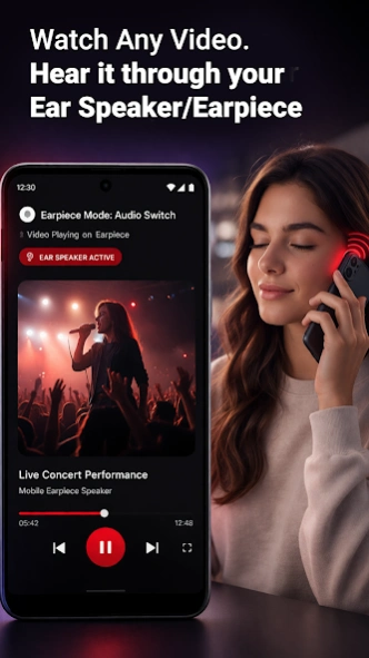 Earpiece Mode: Audio Switch  Screenshot