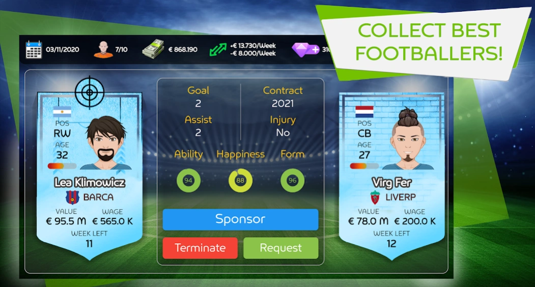 Mobile Football Agent 2022 1.0.9 Screenshot