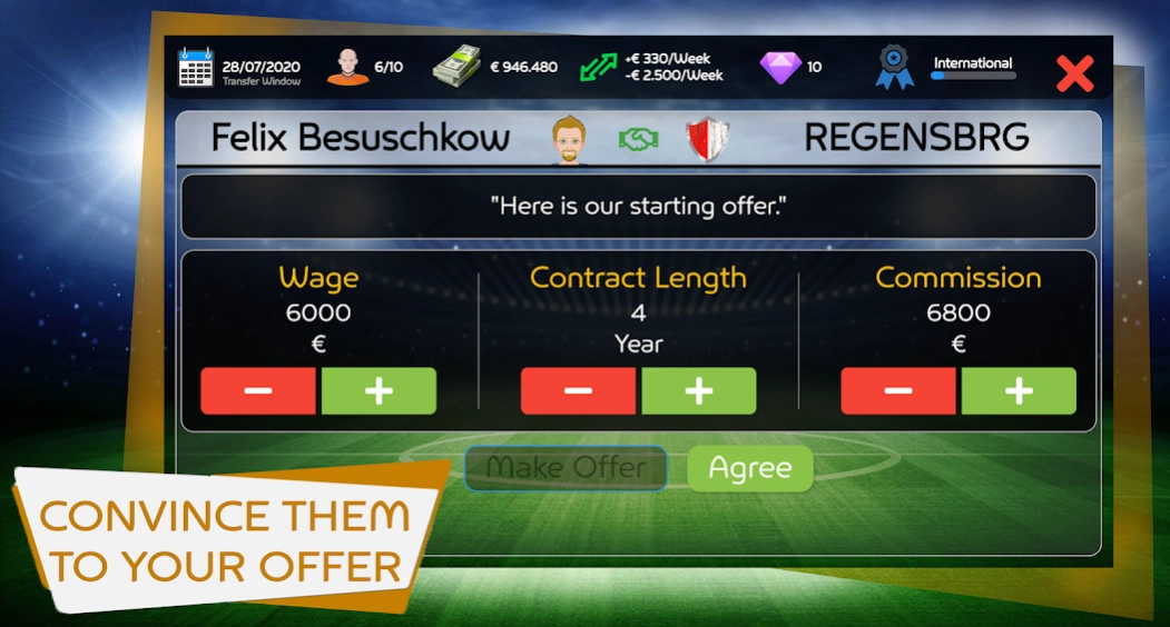 Mobile Football Agent 2022 1.0.9 Screenshot