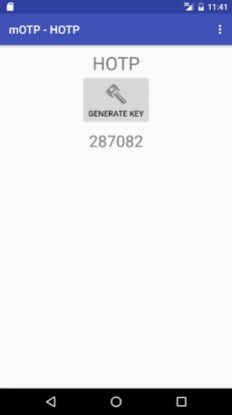 Mobile-OTP  Screenshot