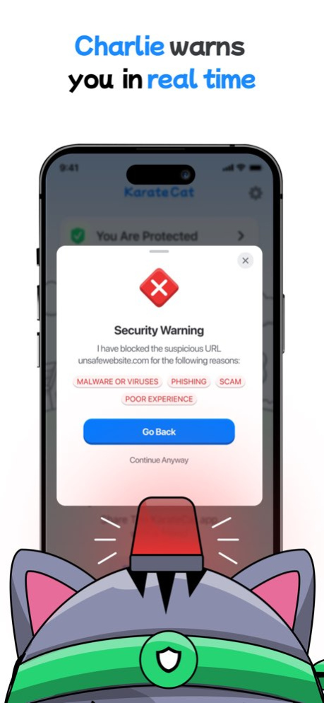 Mobile Shield: Safe Browsing 2.0.0 Screenshot