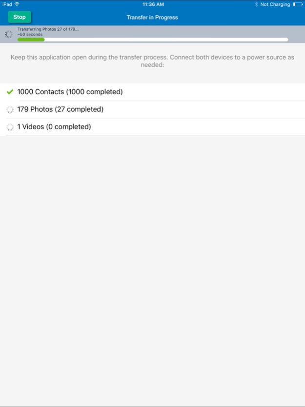 Mobile Transfer Wizard 2.0.1701 Screenshot