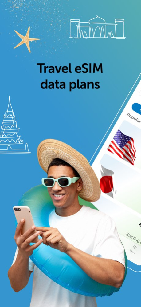 MobileSIM: Travel eSIM Data 5.1.5 Screenshot