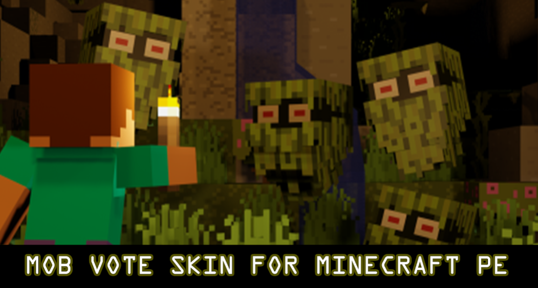 Mobs Vote mod for minecraft PE 1.5 Screenshot